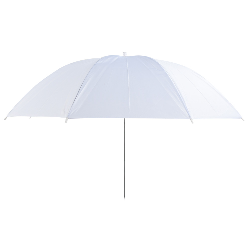 Photography Lighting With Umbrella - ร่มโปร่งแสงสีขาวขนาด 33 นิ้ว สำหรับใช้กับไฟแฟลชในสตูดิโอถ่ายภาพ ช่วยกระจายแสงแบบนุ่มนวล ร่มซอฟท์ไลท์แบบใหม่