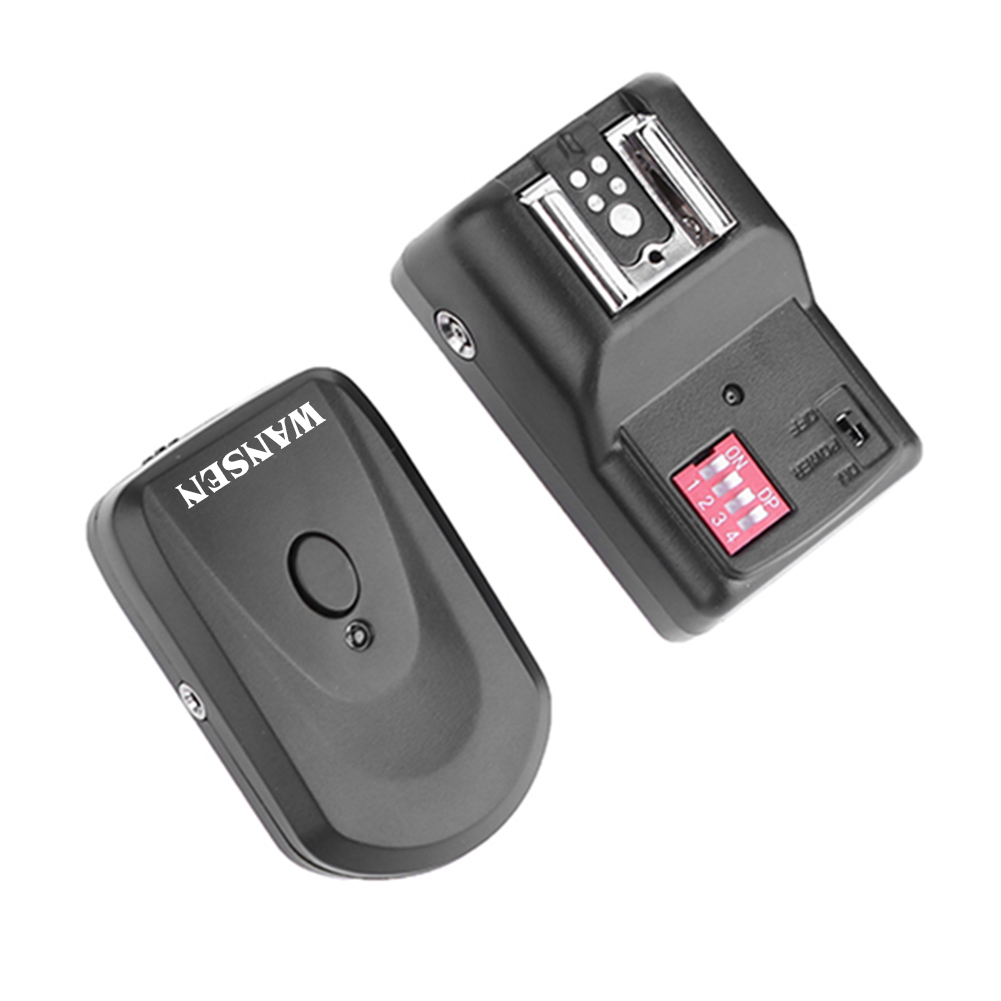 Trigger Receiver Set - ชุดควบคุมแฟลชฮอตชู 16 ช่องสัญญาณ พร้อมรีโมทไร้สาย สำหรับควบคุมแฟลชสปีดไลท์ ชุดรับส่งสัญญาณ