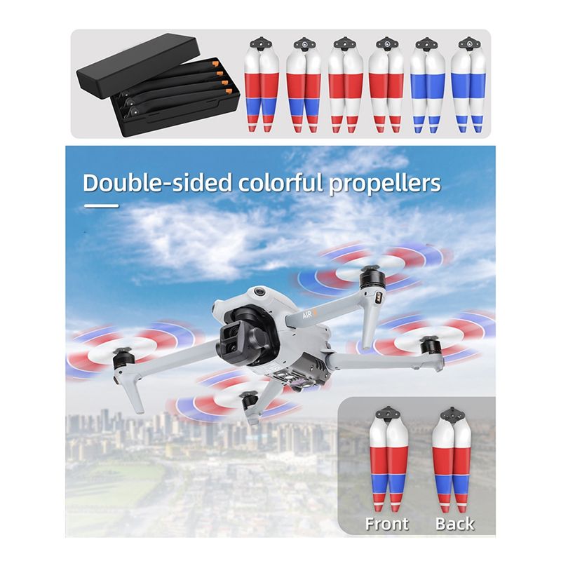 B92B 4 ชิ้น สำหรับใบพัด DJI Ai - Dji Drone Air 3 บทวิจารณ์และราคา