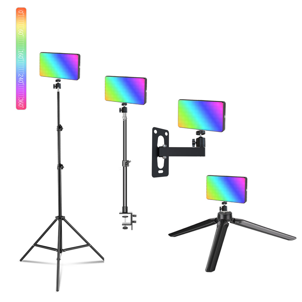 SH W140 ไฟวิดีโอ LED RGB 0-360 - Photography Lighting With Umbrella บทวิจารณ์และราคา