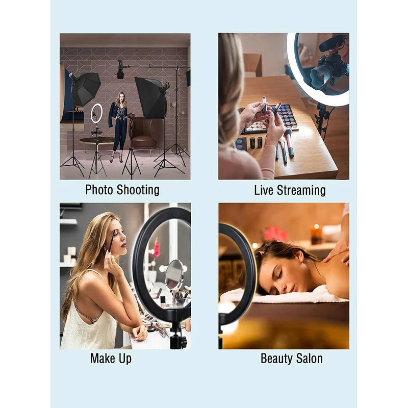 ไฟวงแหวน Desiontal ขนาด 26 ซม. - Photography Lighting With Umbrella บทวิจารณ์และราคา