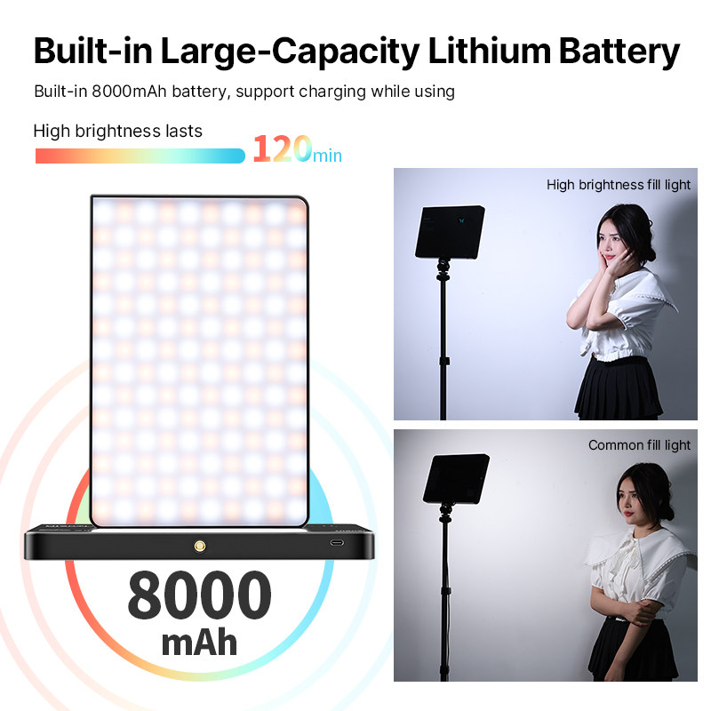 Ulanzi ไฟวิดีโอ RGB 15W LT003แ - Photography Lighting With Umbrella บทวิจารณ์และราคา