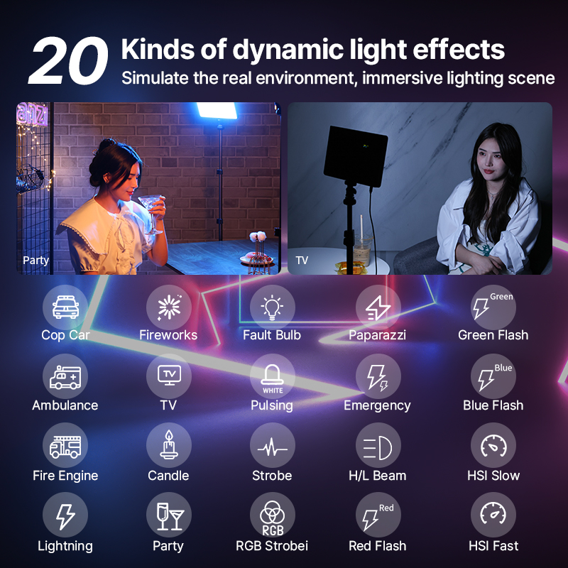 Ulanzi ไฟวิดีโอ RGB 15W LT003แ - Photography Lighting With Umbrella บทวิจารณ์และราคา
