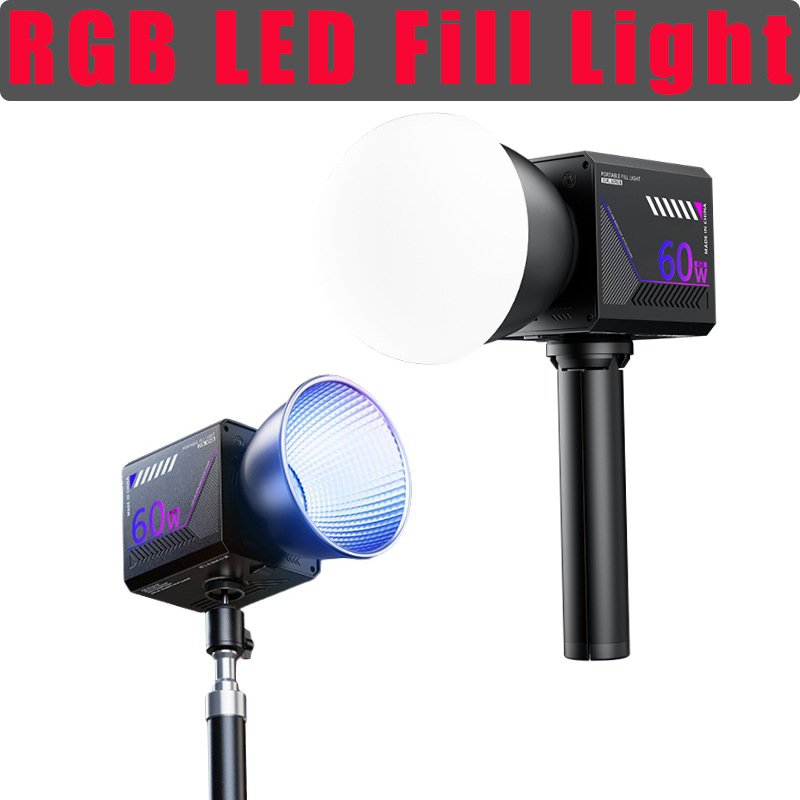 ไฟวิดีโอ RGB 60W แบบพกพา ไฟสตู - Photography Lightning บทวิจารณ์และราคา