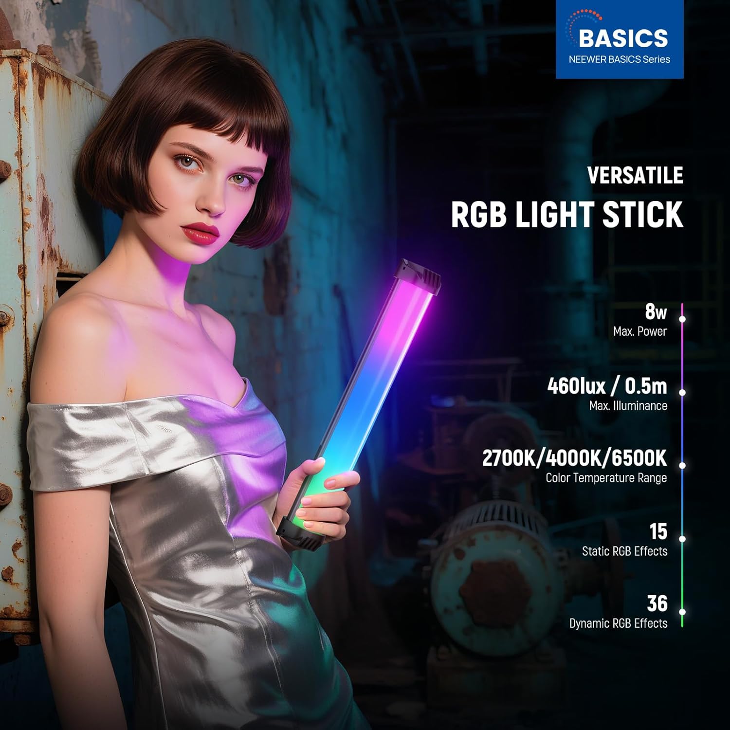 ไฟแท่งแม่เหล็ก NEEWER Basics ข - Photography Lighting With Umbrella บทวิจารณ์และราคา